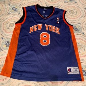 New York Knicks Champions Jersey #8 Size 40